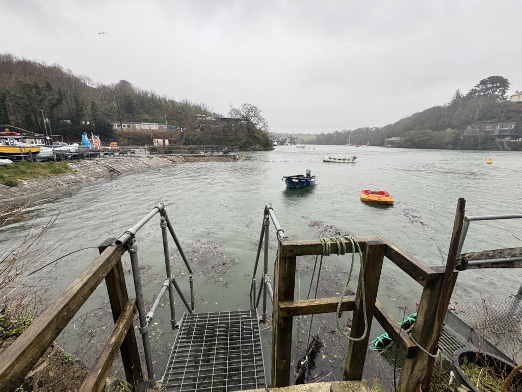 Lot: 160 - SPACIOUS WATER-FRONTING PROPERTY - View from the mooring